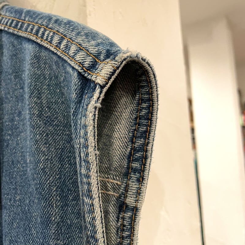 Levis 70595 4891 デニムベスト 90s USA製 リーバイス (S0723) Levis 70595 4891 デニムベスト 90s USA製 リーバイス (S0723)