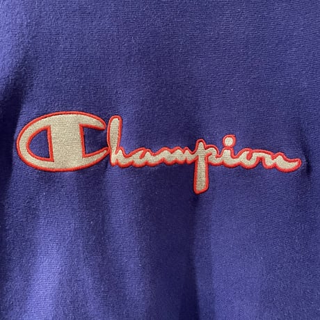 90s　Champion　リバースウィーブ　reverse weave　パープル　USA製　(S1573)