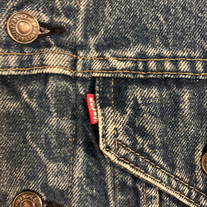 70s Levi's 70505 0217 リーバイス デニムジャケット 2ポケ ビッグ