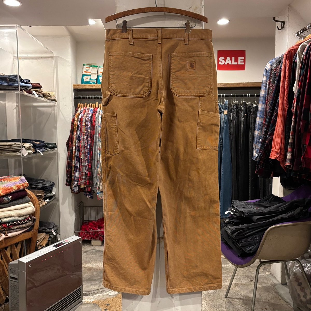 carhartt ダック地 ペインターパンツ カーハート ブラウン 32×30