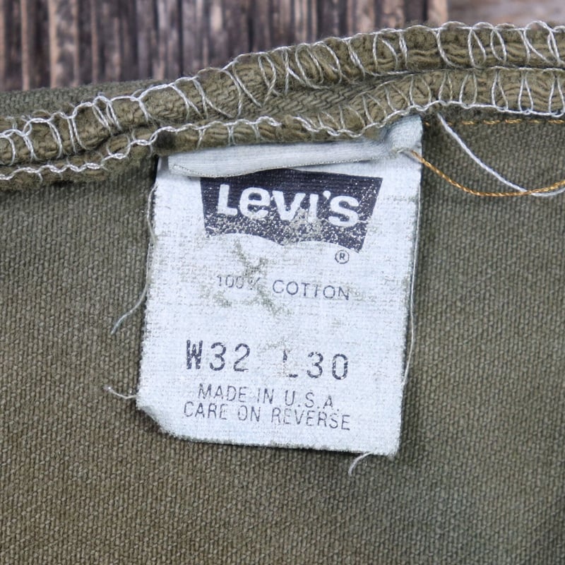 Levis 501 90s USA製 後染めデニムパンツ カモフラ 迷彩柄 リーバイス