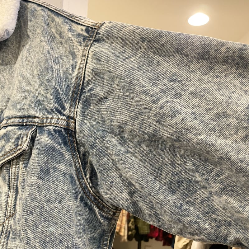 Levis 70608-0218 80s USA製 デニムボアジャケット リーバイス (S05