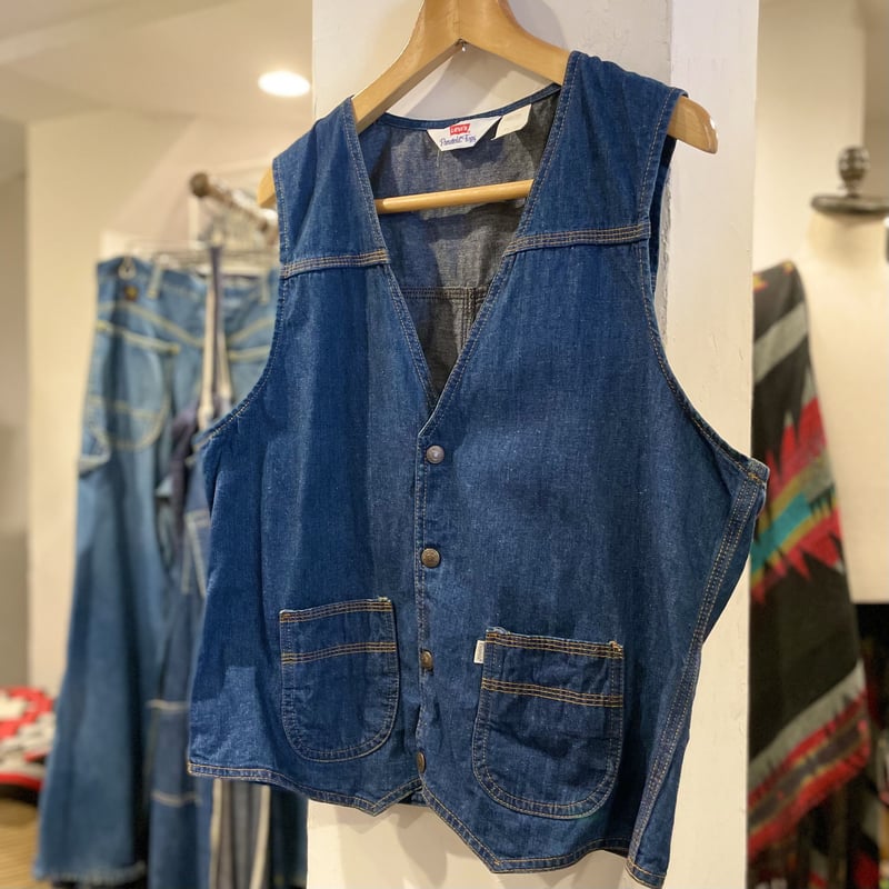70s LEVI'S PANATELA デニムベスト Mリーバイスパナテラ 楽天市場】古着 70'S リーバイス Levi's PANATELA パナテラ