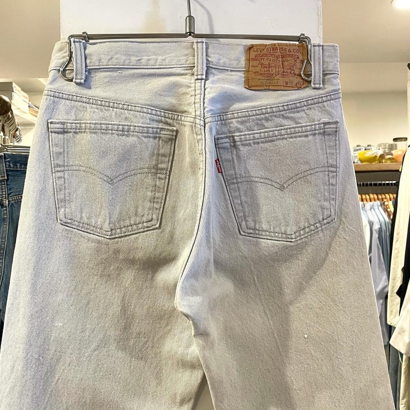 Levi's 501-0657 グレーデニムパンツ リーバイス USA製 80s （S0848