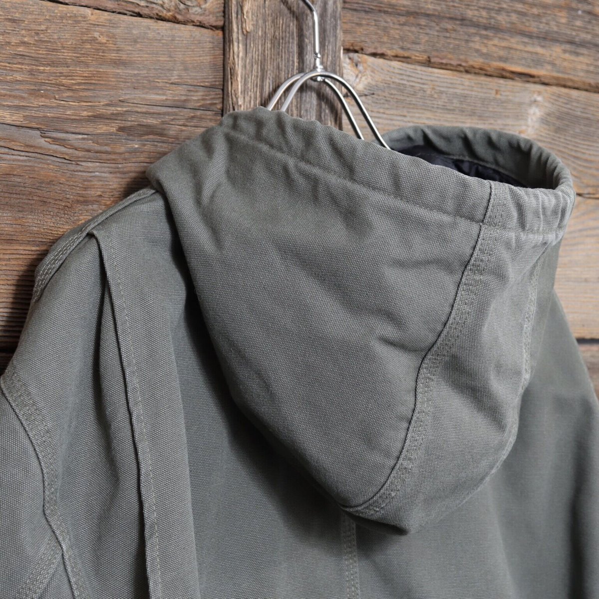 carhartt ダック地 フード ジャケット XL グレー系 ダック carhartt ダック地 フード ジャケット XL グレー系 ダック