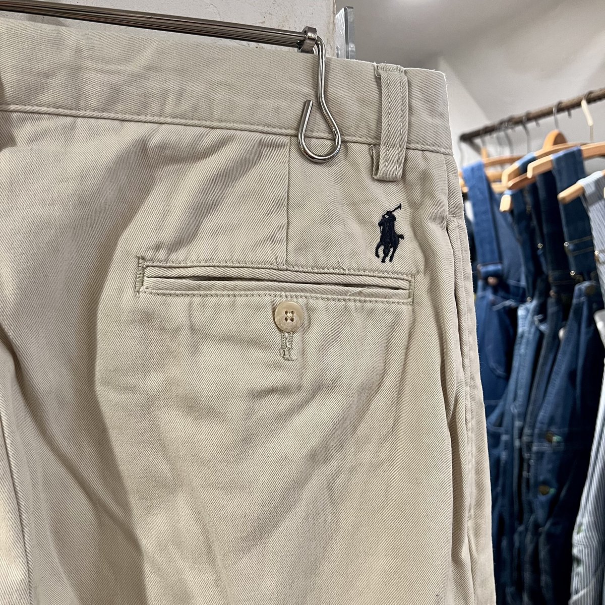 POLO by Ralph Lauren チノパン ポロチノ ラルフローレン タック