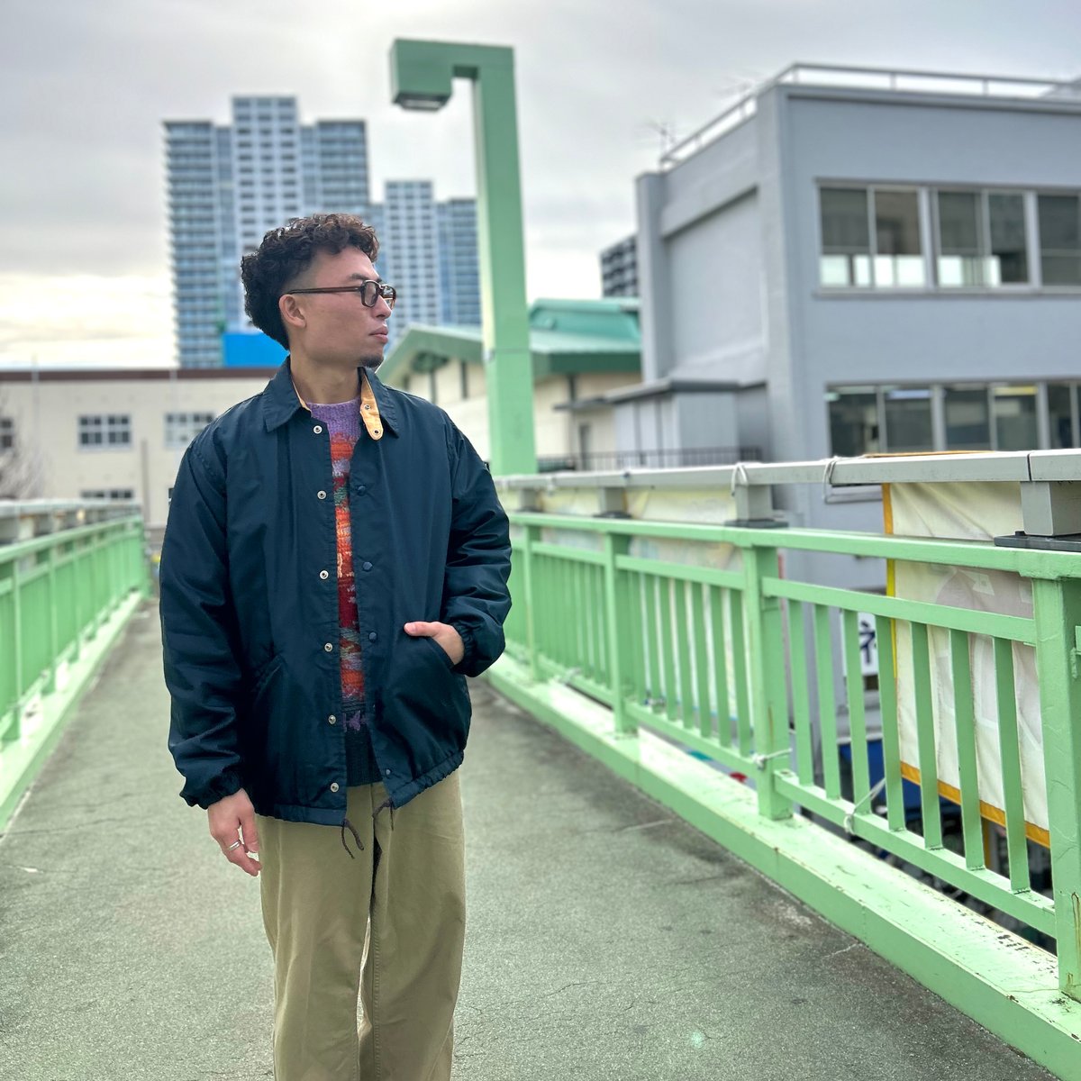 80s L.L.Bean コーチジャケット エルエルビーン チンストラップ 80s L.L.Bean コーチジャケット エルエルビーン チンストラップ