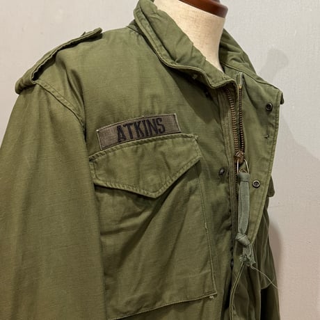 70s　US ARMY　M-65 Field Jacket　3rd Type　フィールドジャケット　M-R　1973年　ミリタリージャケット　(S5156)