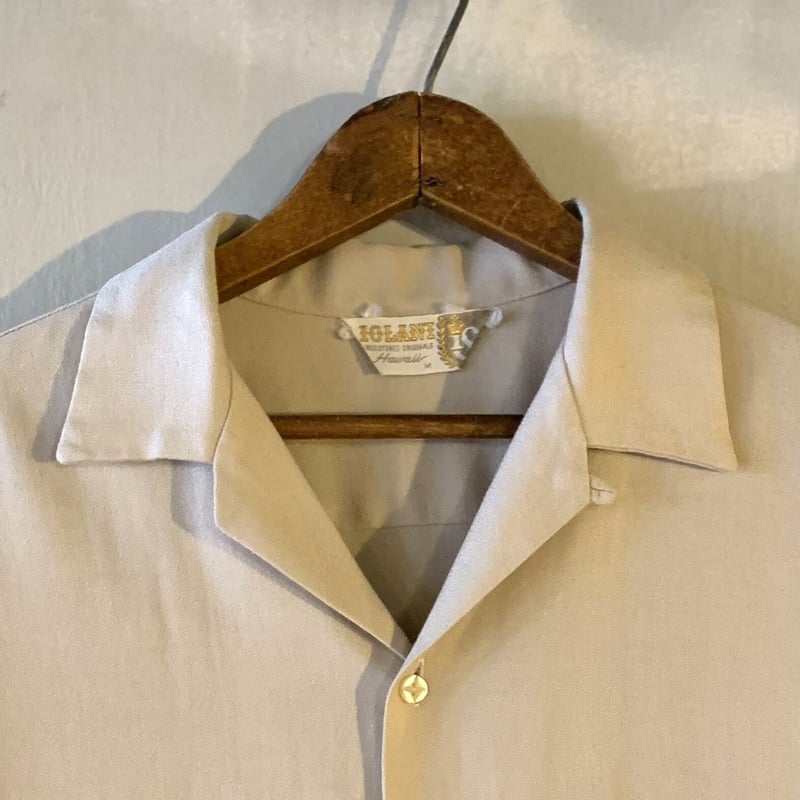 60s IOLANI S/S Vintage Hawaiian Shirt ハワイアンシャツ