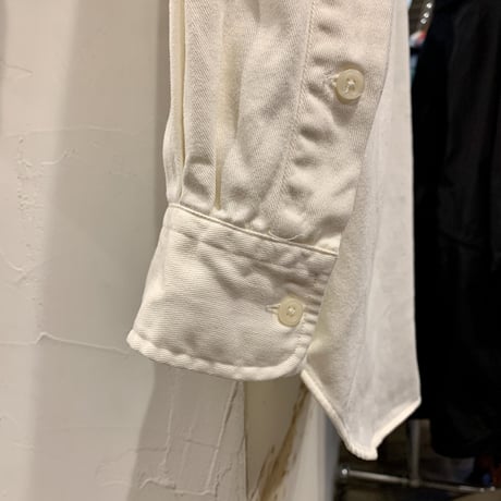 Ralph Lauren　L/S BDシャツ　ボタンダウンシャツ　白シャツ　(S1927)
