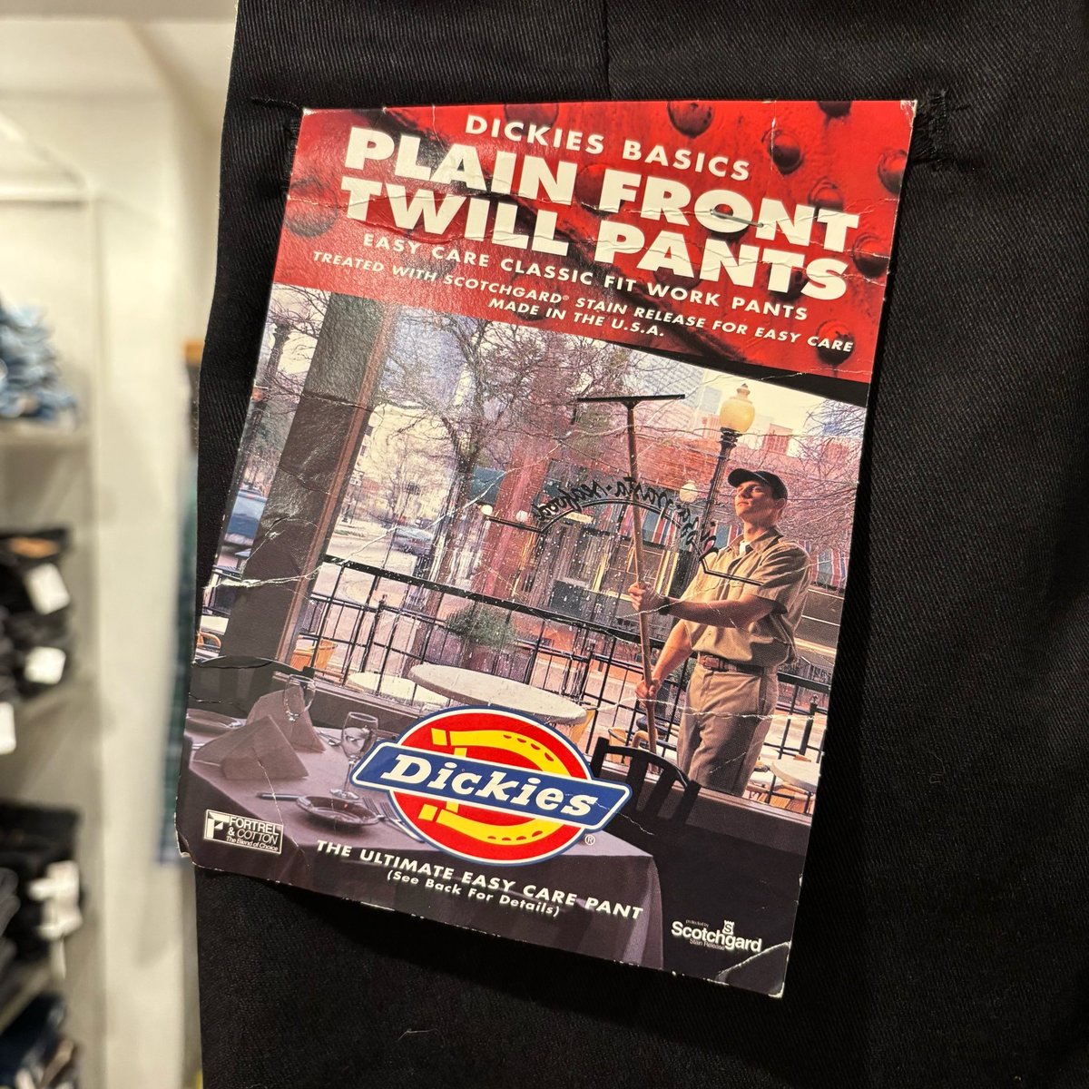 90s Dickies 874 ワークパンツ USA製 42×30 ディッキーズ ブラック