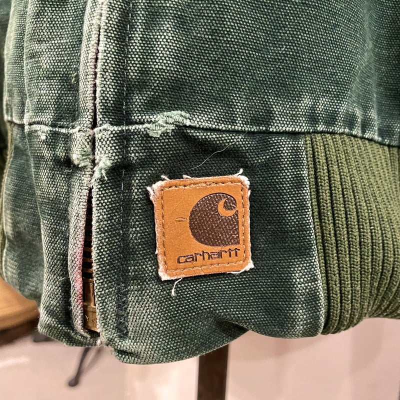Carhartt サンタフェジャケット ダック地 グリーン ワークジャケット