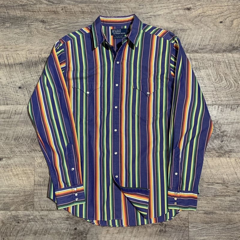 ラルフローレン ネイティブパターン ウエスタンシャツ | DUFF 