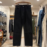 90s　Euro Levi’s 501 ブラックデニムパンツ　32×31½　リーバイス　ユーロ 　1999年　(S5640)