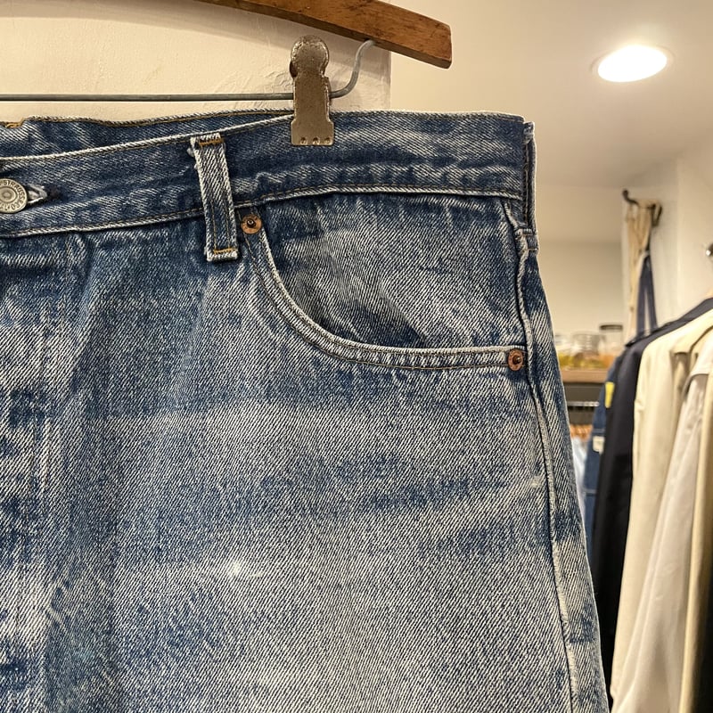 Levi's 501 80年代 リーバイス 501 黒カン 脇割り 内股シングル Levi's 501 80年代 リーバイス 501 黒カン 脇割り 内股シングル