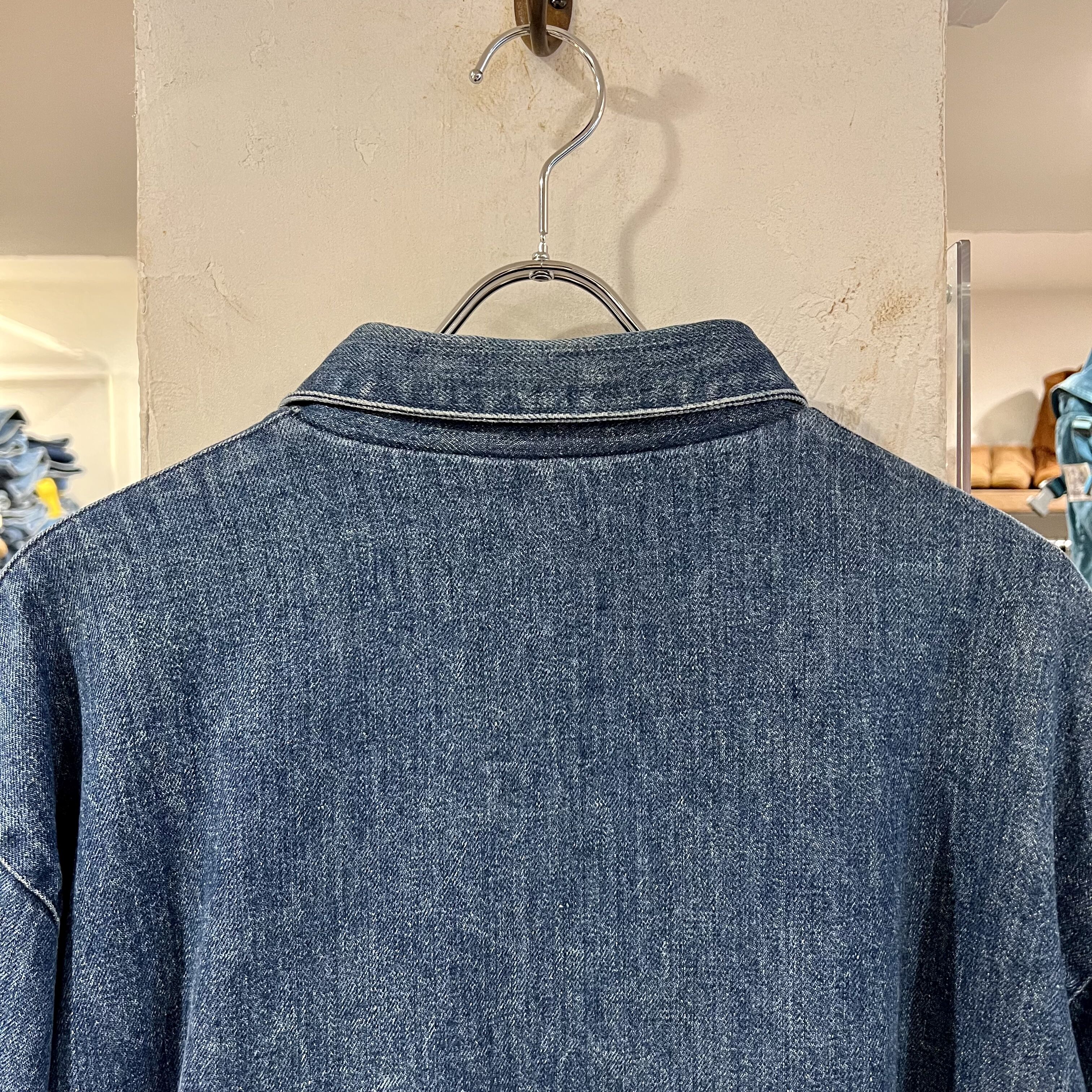 90s Polo Ralph Lauren スウィングトップ ラルフローレン デニム地 L U