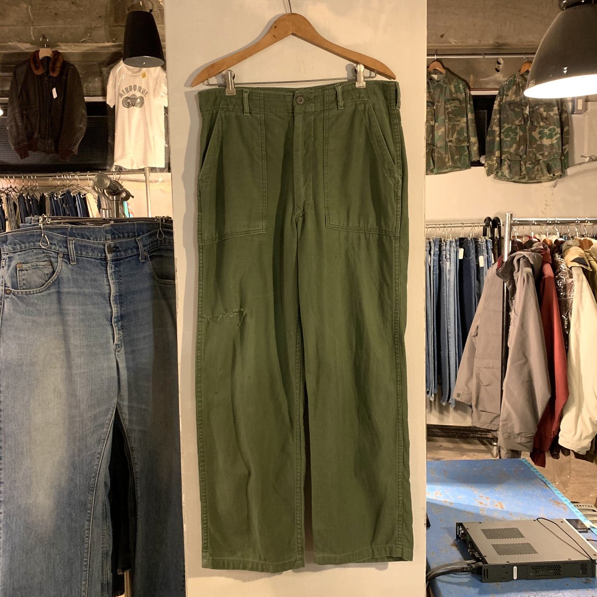 60s US ARMY ベイカーパンツ OG107 1968年 ミリタリーパンツ 60s US ARMY ベイカーパンツ OG107 1968年 ミリタリーパンツ