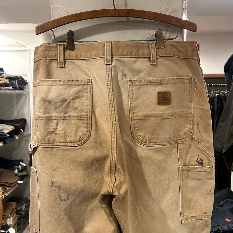 Carhartt ダック地 ペインターパンツ カーハート 雰囲気抜群 carhartt ダック地 ペインターパンツ カーハート ブラウン 雰囲気系