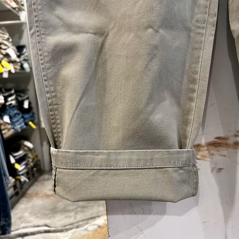 USA POLO by Ralph Lauren ポロチノ　チノパン　タック Polo by Ralph Lauren チノパン タック入り ポロチノ イエロー