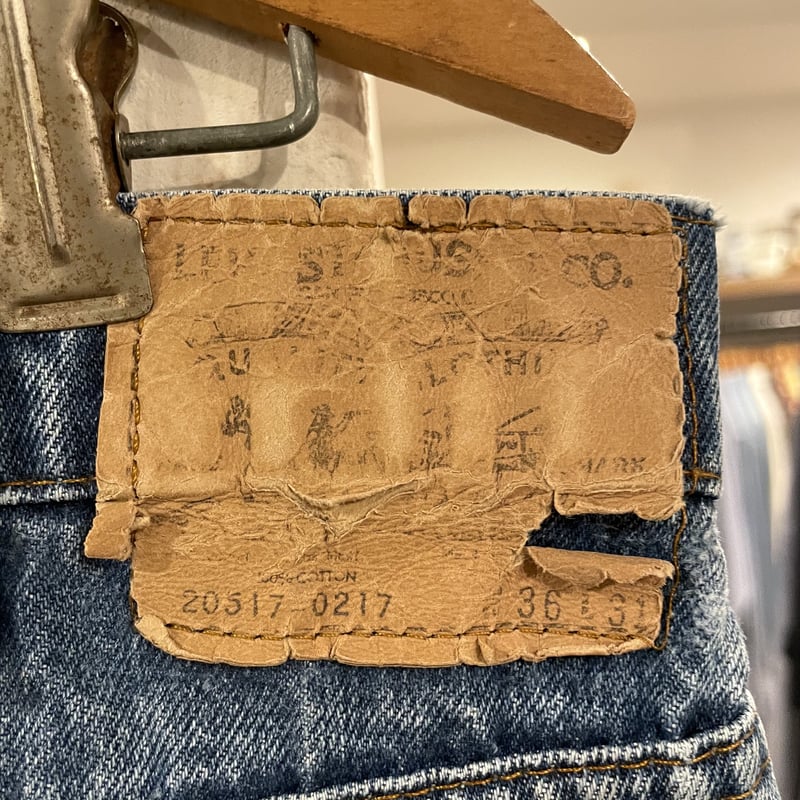 Levi's 517 80年代 リーバイス 517 ブーツカットデニム ボタン裏532