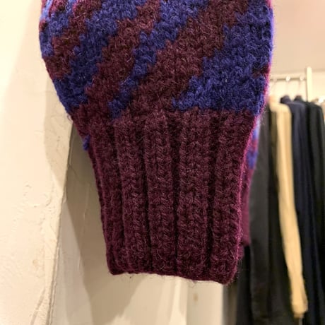 90s　POLO by Ralph Lauren　ウールセーター　タートルネック　ネイティブ柄　ラルフローレン　WOOL 100%　(S3020)
