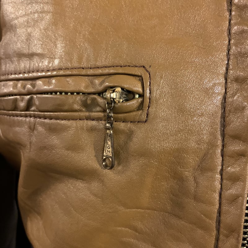 70s AMF Harley Davidson シングルレザーライダースジャケット