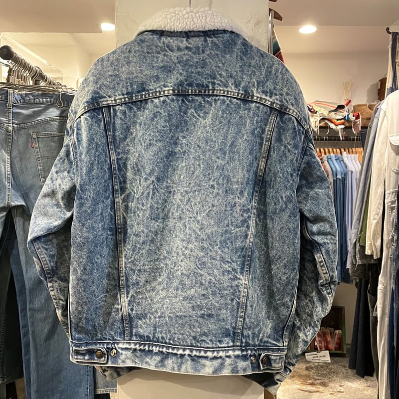 80s Levi's 70609-0219 リーバイス デニムボアジャケット USA製 198...