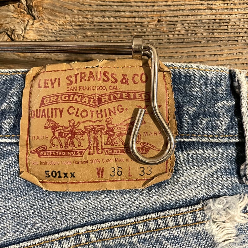 Levis 501-0000 1995年 USA製 ボタン裏552 リーバイス (S0728) Levis 501-0000 1995年 USA製 ボタン裏552 リーバイス (S0728)