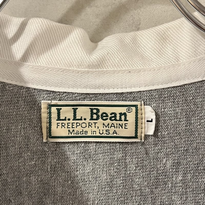 90s L.LBean ラガーシャツ マルチパネル エルエルビーン スウェット 90s L.LBean ラガーシャツ マルチパネル エルエルビーン スウェット