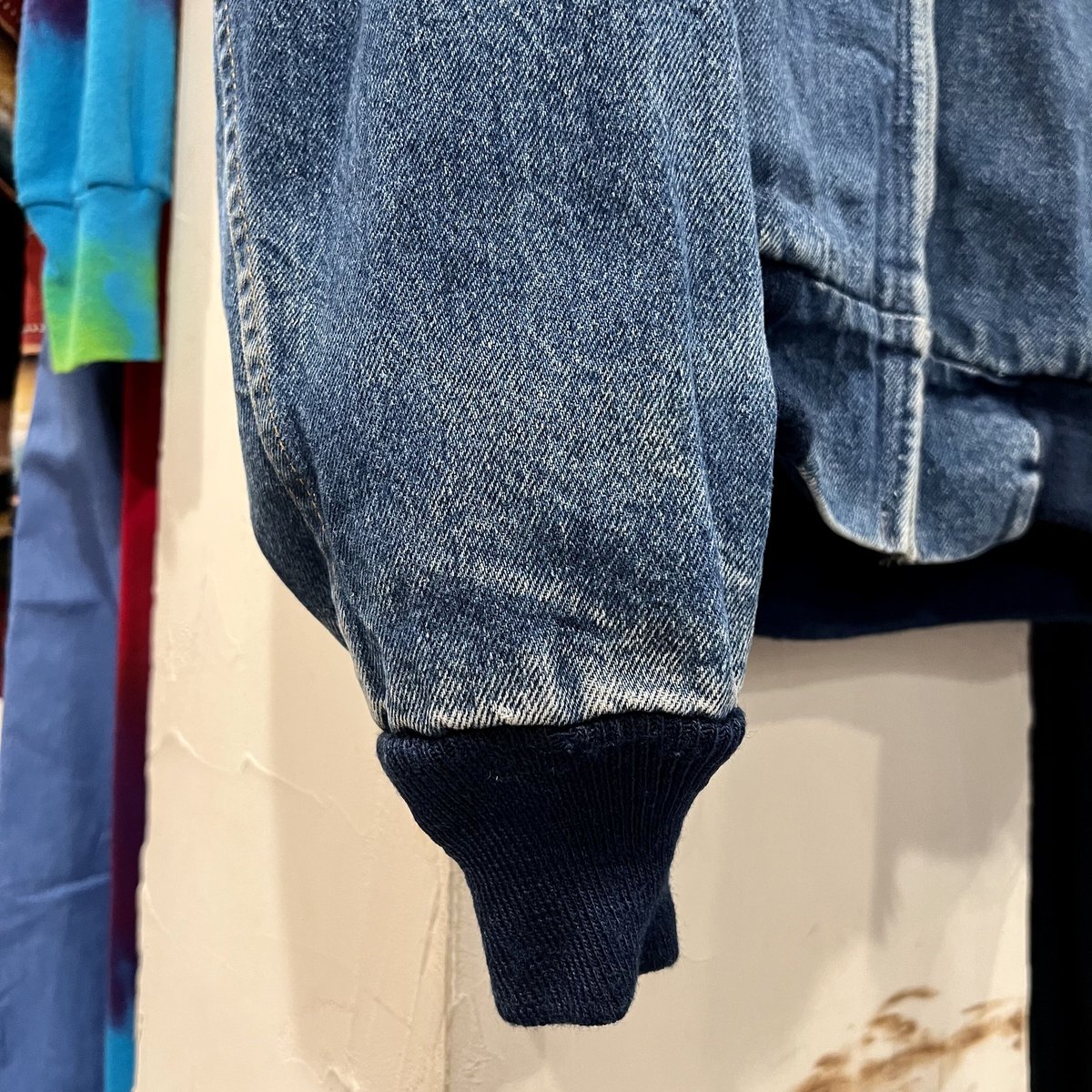 80s Carhartt アクティブジャケット カーハート デニム地 ワーク