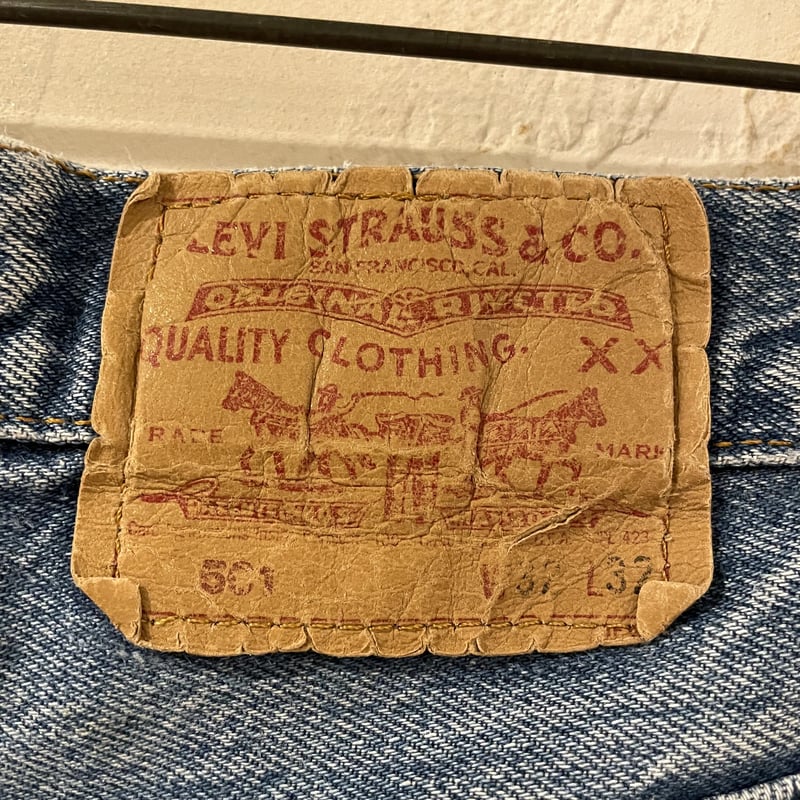 80s Levi's 501 80年代 リーバイス501 ボタン裏553 USA製 1989年...