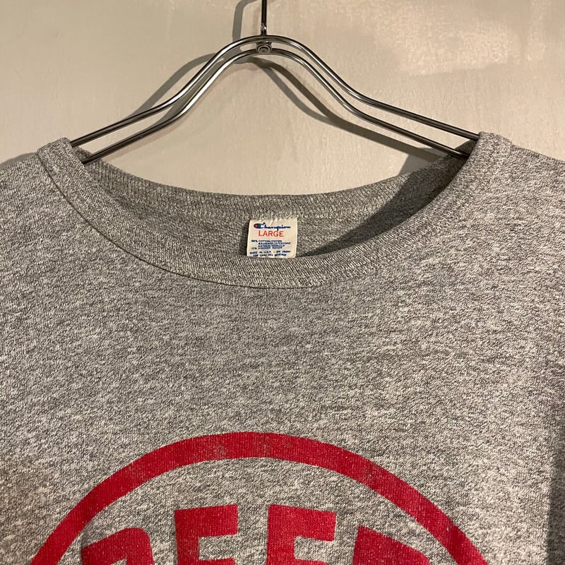80s Champion S/S Tシャツ 88/12 Size L USA製 BEER NU 80s Champion S/S Tシャツ 88/12 Size L USA製 BEER NU