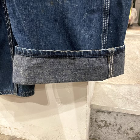 Lee　オーバーオール　Jelt Denim　ユニオンチケット　USA製　70s　(S1047)