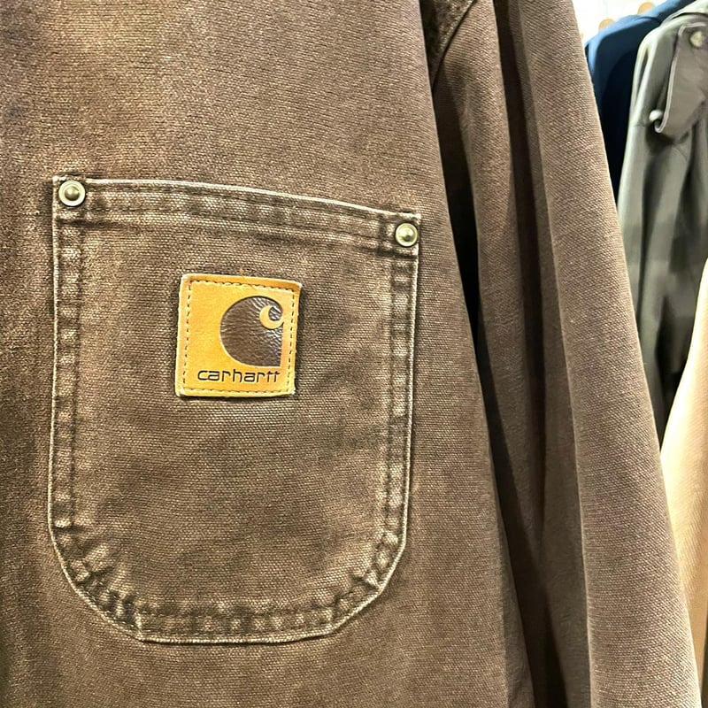 carhartt ミシガンチョアコート USA製 ダック地 ワークジャケット L