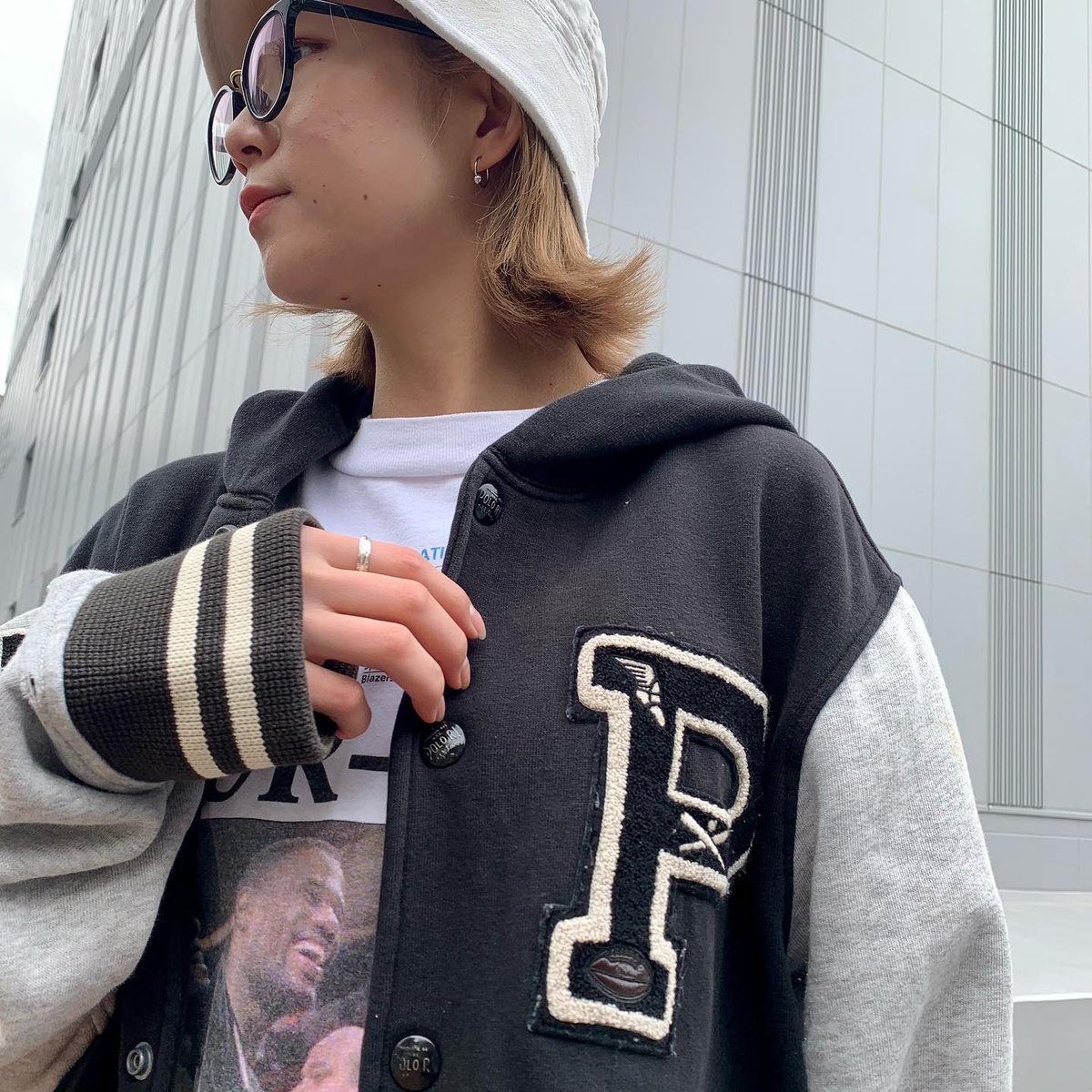 POLO RALPH LAUREN フーディー ブルゾンパーカー スタジャン (S2067) 