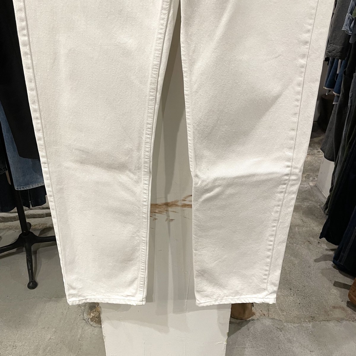 90s Levi's 505 リーバイス ホワイトデニムパンツ ボタン裏575 90s Levi's 505 リーバイス ホワイトデニムパンツ ボタン裏575