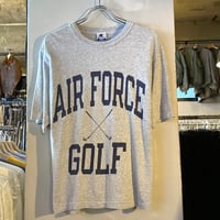 90s　Champion　S/S Tシャツ　US AIR FORCE　ミリタリーTシャツ　USA製　Size S　チャンピオン　(S4243)