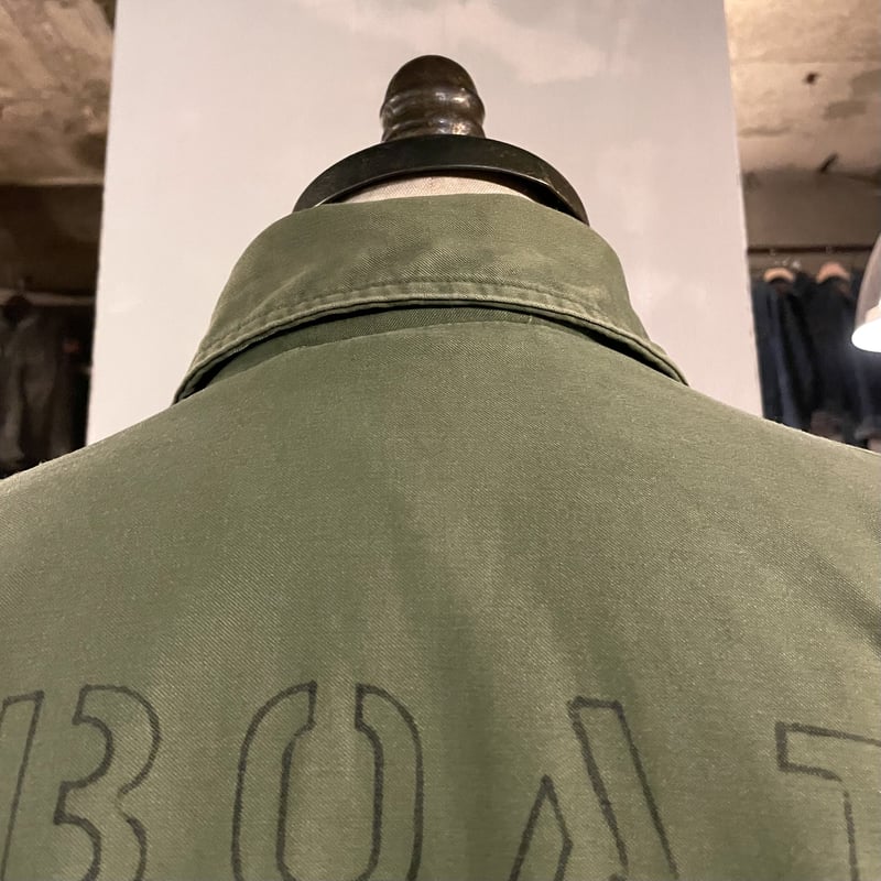 70s US NAVY A-2 DECK JACKET デッキジャケット バックプリント