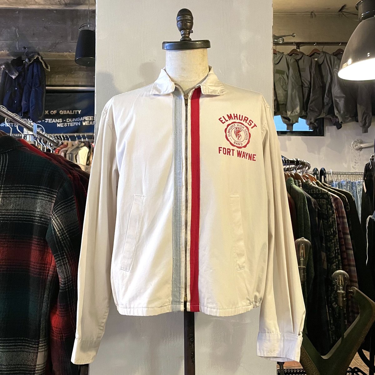 60s Champion Vintage Cotton Jacket ELMHURST HIG 60s Champion Vintage Cotton Jacket ELMHURST HIG