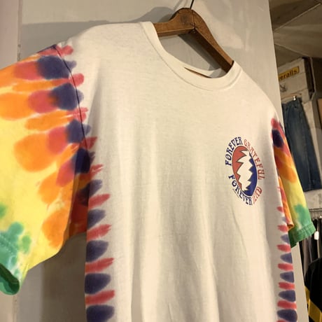 90s　 GRATEFUL DEAD　 ショートスリーブ Tシャツ 　anvil 　Forever Dead Foreve Playin　 タイダイ染め　 ©︎1997　 （S2526）