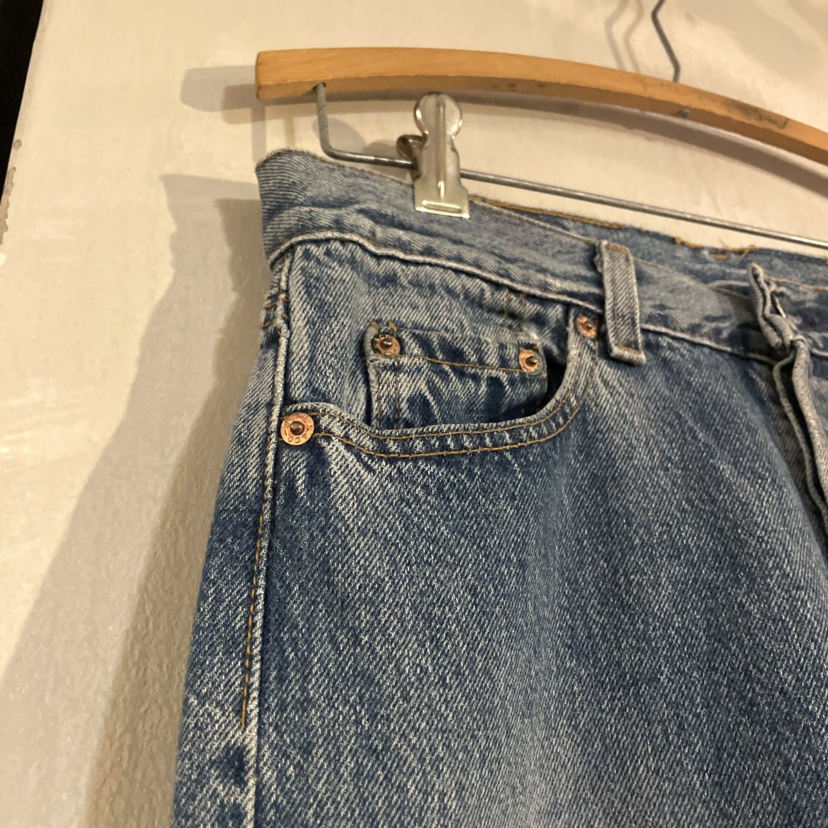 90s Levi's 501 000 デニムパンツ 30×30 USA製 ナイロンフット 90s Levi's 501 000 デニムパンツ 30×30 USA製 ナイロンフット