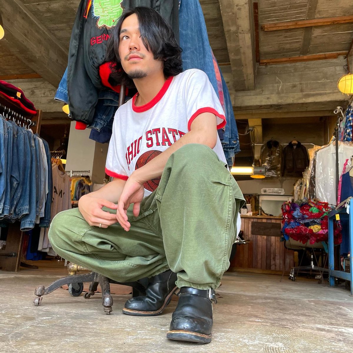 50s US ARMY M-51 Field Pants フィールドパンツ 35×29 TAL...