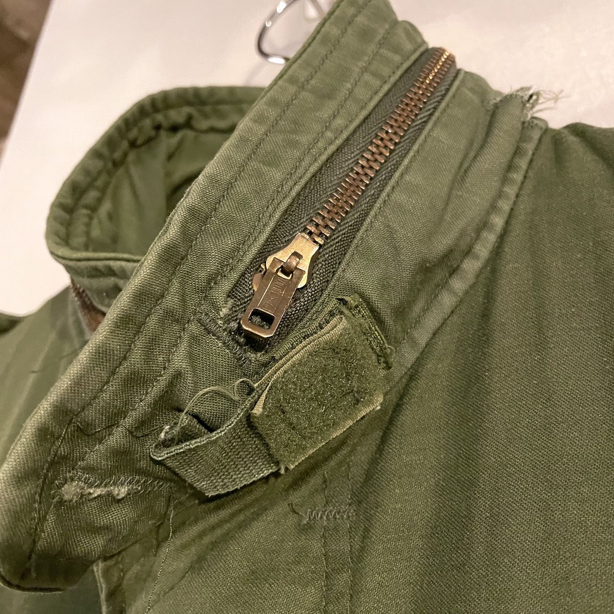 大注目】 70s〜 US.ARMY M-65 3rd.モデル・ブラスジップ