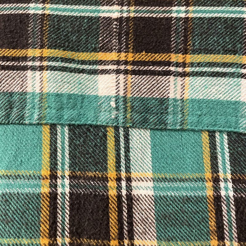 King Kole 60s ヴィンテージ フランネルシャツ チェック柄 (S0759) | DUFF