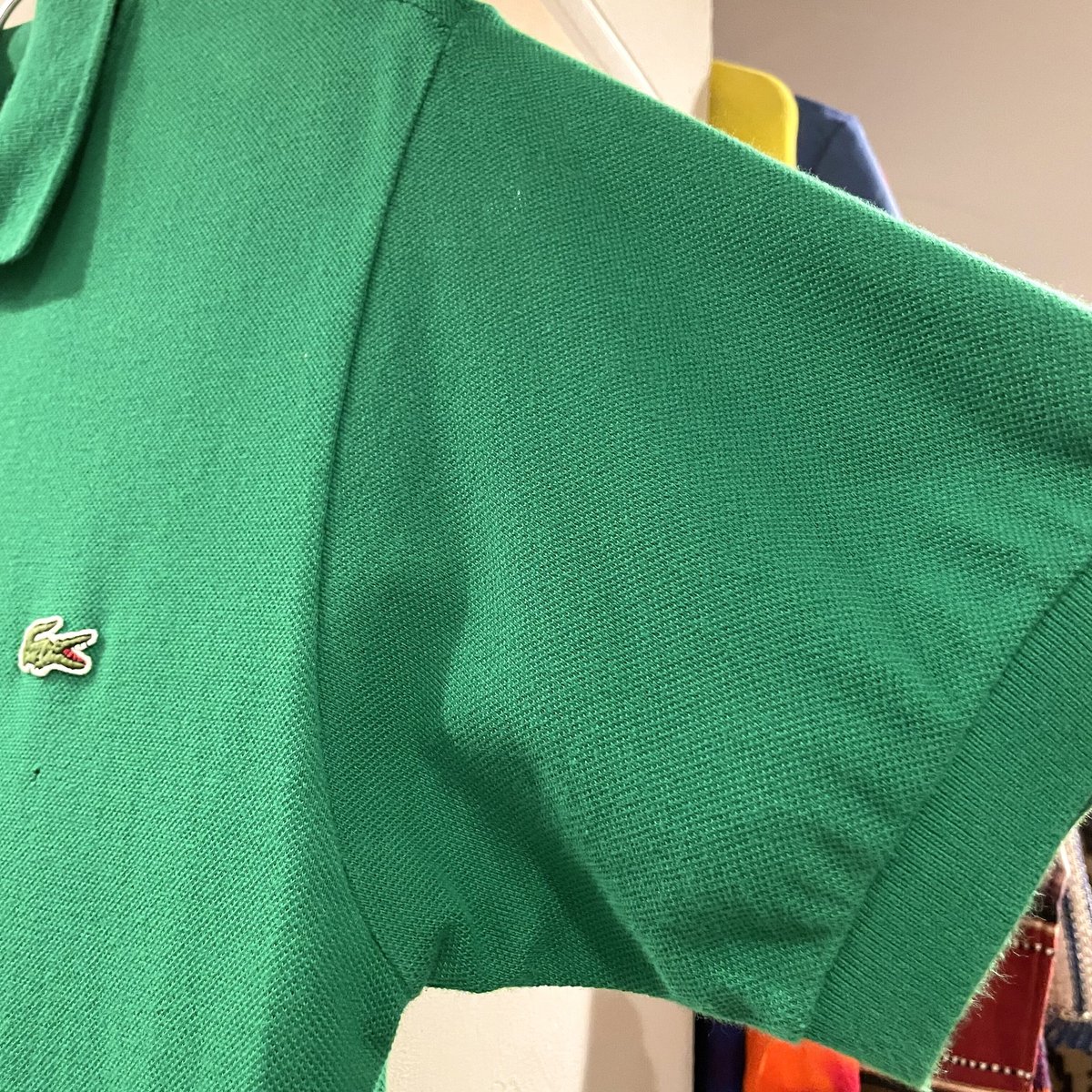 LACOSTE ショートスリーブポロシャツ ラコステ ワンポイント
