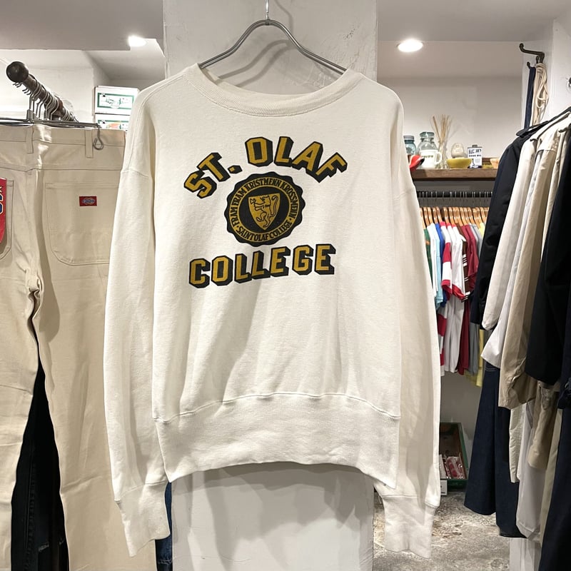 Champion ヴィンテージスウェット 3段染み込みプリント 小文字 Champion ヴィンテージスウェット 3段染み込みプリント 小文字