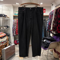00s　Levi's 550 0260　Relaxed Fit　リーバイス　ブラックデニムパンツ　ビッグサイズ　41×28 ½　2001年　(S4519)