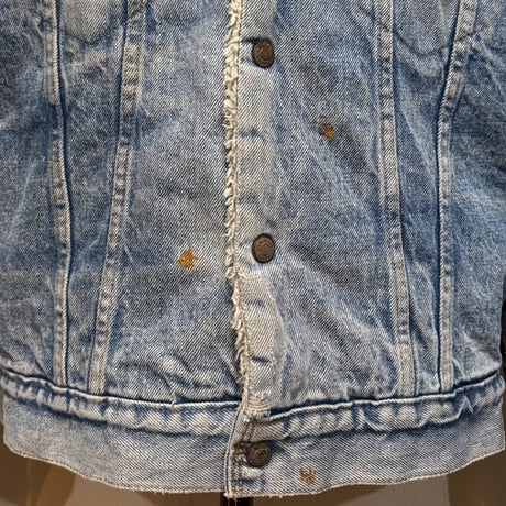 80s　Levi’s　デニム ボアジャケット　USA製　Size 42 　リーバイス　(S5305)