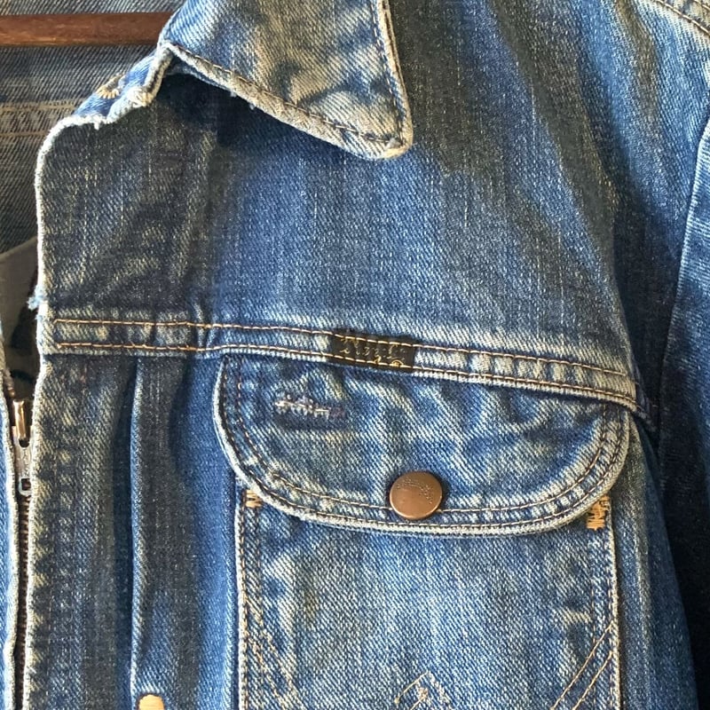70s Wrngler 24MJZ ラングラー デニムジャケット USA製 鹿 70s Wrngler 24MJZ ラングラー デニムジャケット USA製 鹿
