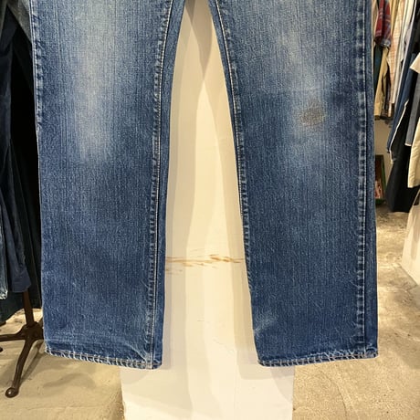 Levi’s 517　66モデル　single　脇割り　ボタン裏16　SCOVILLジッパー　ブーツカット　1975年　(S0861)
